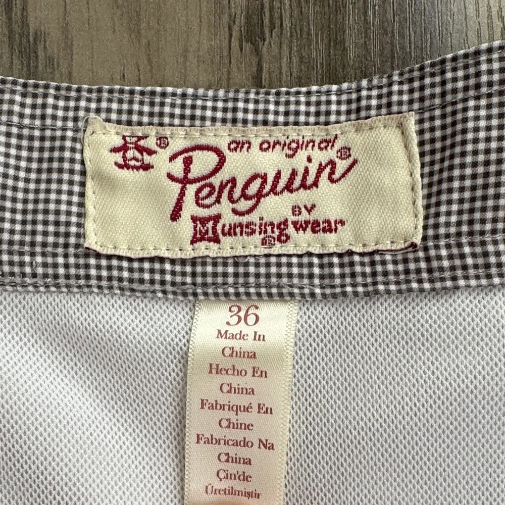 Original Penguin Gray Swim Trunks